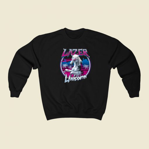 Lazer Unicorn Graphic Sweatshirt Style