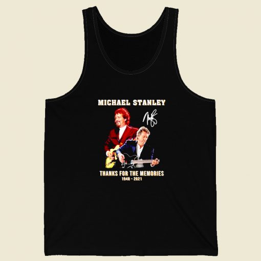 Michael Stanley Thanks For The Memories Tank Top