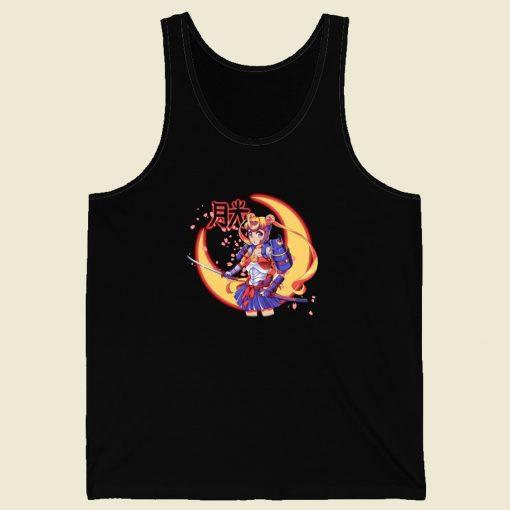 Moon Light Samurai Tank Top