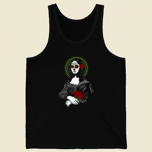 Muerte De Mona Lisa Tank Top