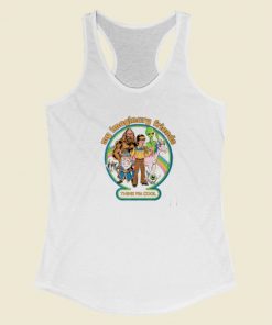 My Imaginary Friends Racerback Tank Top