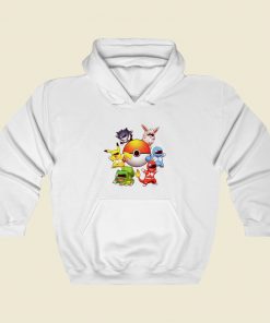 Funny Pokemon Parody Power Rangers Hoodie Style