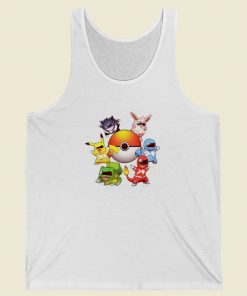 Funny Pokemon Parody Power Rangers Tank Top