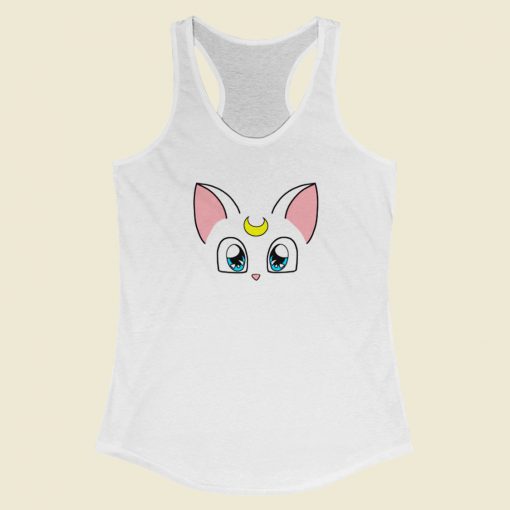 Power Of Moon Funny Racerback Tank Top