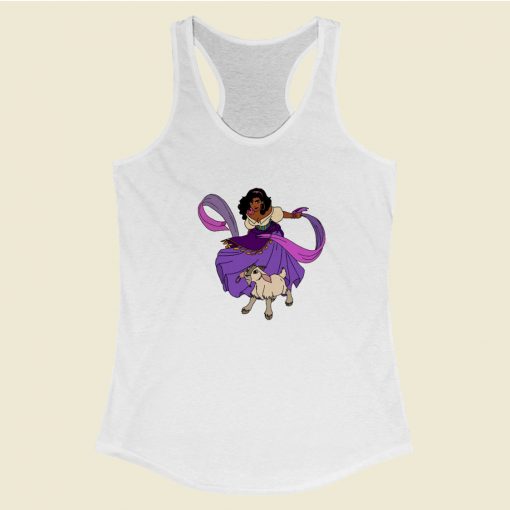 Princess Esmeralda Funny Racerback Tank Top