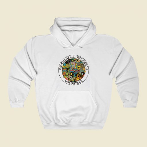 Psychedelic Research Volunteer Hoodie Style