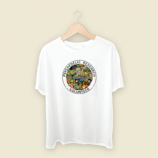 Psychedelic Research Volunteer T Shirt Style