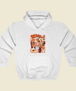 Retro Comic Phonezilla Hoodie Style