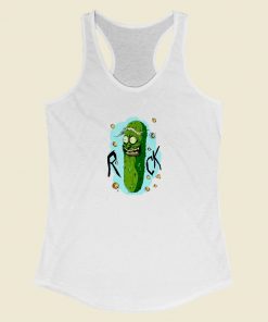Rick And Morty Funny Pickle Racerback Tank Top