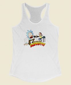 Rick And Morty Get Schwifty Racerback Tank Top