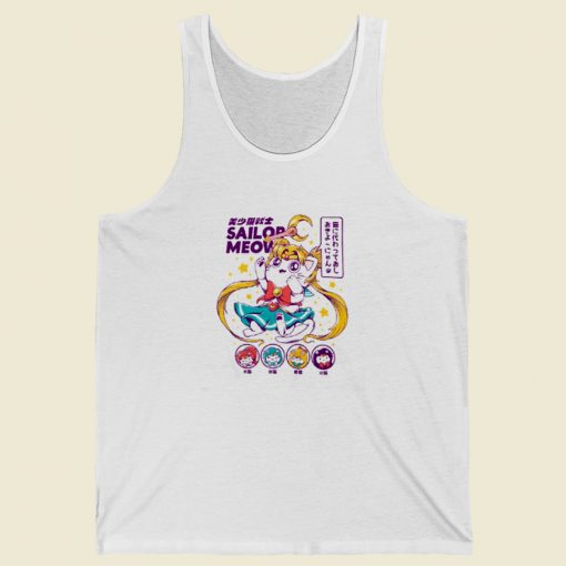 Sailor Meow Classic Tank Top