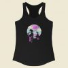 Samurai Chillhop Anime Racerback Tank Top