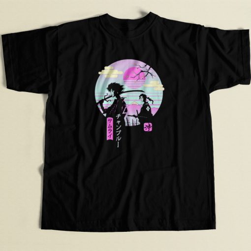 Samurai Chillhop Anime T Shirt Style