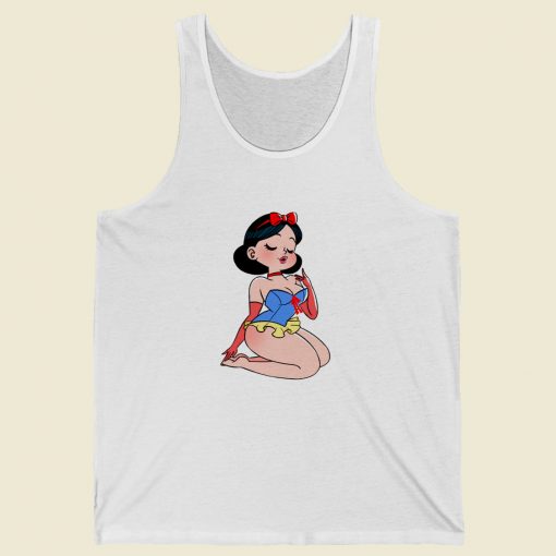 Snow White Pin Up Tank Top