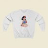 Snow White Pin Up Sweatshirt Style