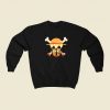 Straw Hat Crew One Piece Sweatshirt Style