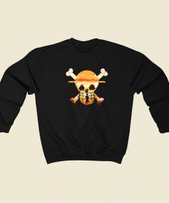 Straw Hat Crew One Piece Sweatshirt Style