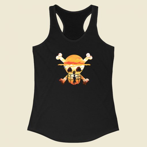 Straw Hat Crew One Piece Racerback Tank Top