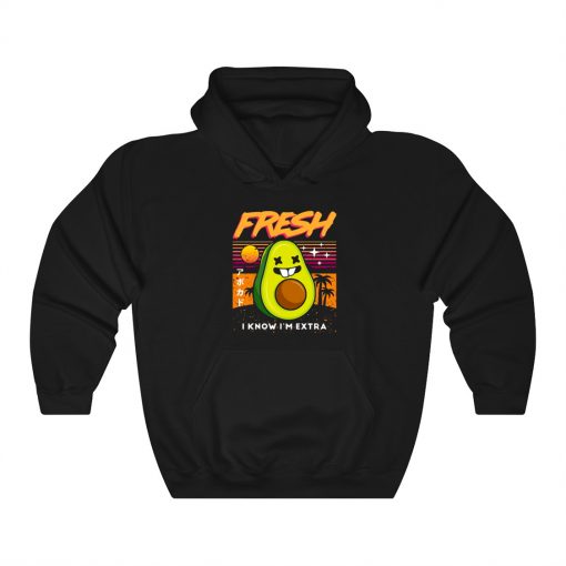 Summer Fresh Avocado Hoodie Style