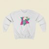 Talk To The Hand Retro Sweatshirt Style