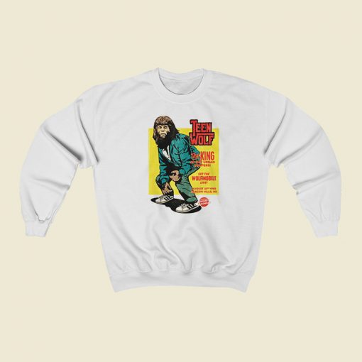 Teen Wolf The King 80s Sweatshirt Style