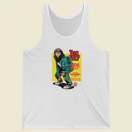 Teen Wolf The King 80s Tank Top