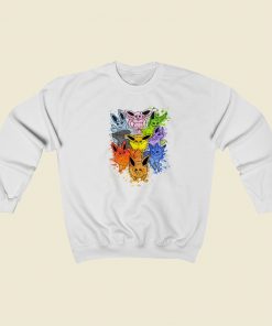 The Evolutions of Pokemon Sweatshirt Style