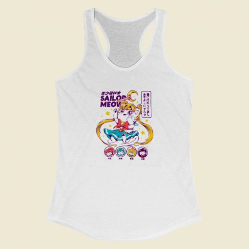 rSailor Meow Classic Racerback Tank Top