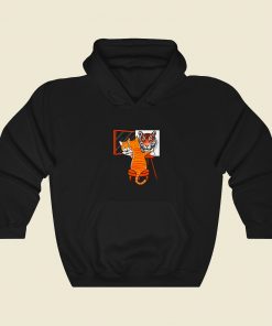 Cat Self Potrait Funny Hoodie Style