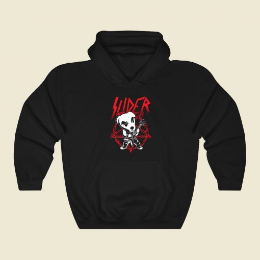 Funny Dog Slider Slays Hoodie Style