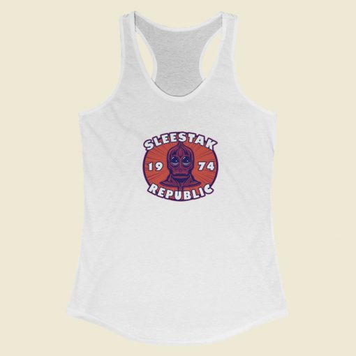 Sleestak Republic Retro Racerback Tank Top