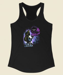 Were All Mad Here Racerback Tank Top