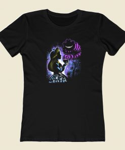 Were All Mad Here T Shirt Style