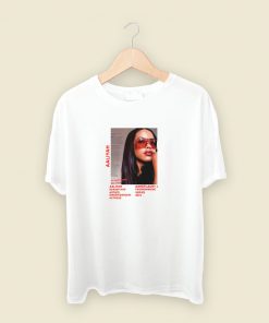 Actress Aaliyah Bio Vintage T Shirt Style