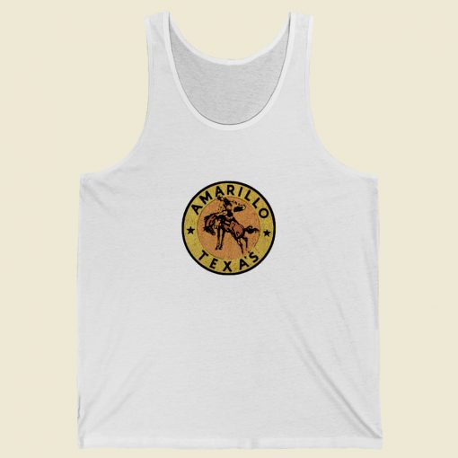 Amarillo Texas Vintage Tank Top