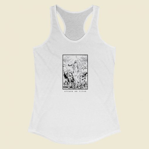 Attack On Titan Racerback Tank Top