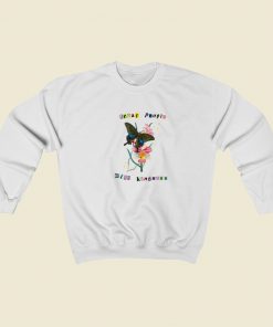 Butterfly Treat People With Kindness Sweatshirt Style