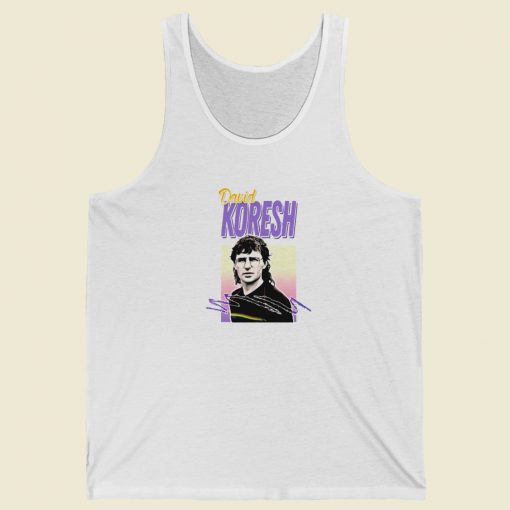 David Koresh 90s Vintage Style Tank Top