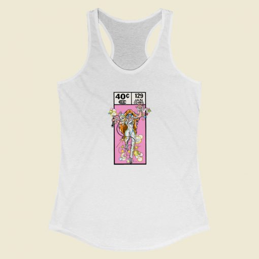 Dazzler Corner Box Art Racerback Tank Top