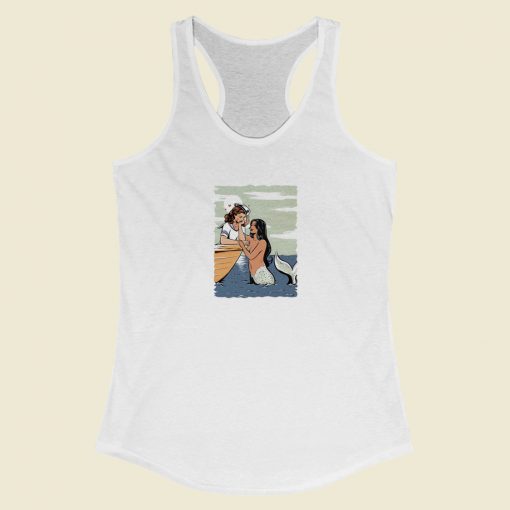 Enchanted Mermaid Racerback Tank Top