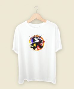 Felix The Cat Colour T Shirt Style