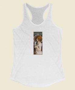 La Plume France Vintage Racerback Tank Top