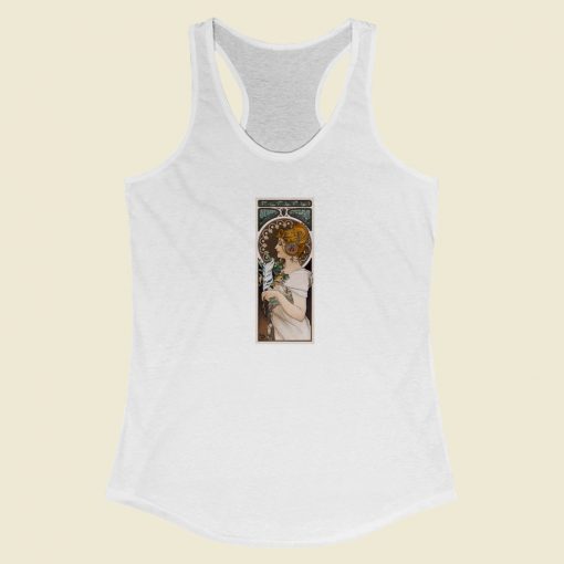 La Plume France Vintage Racerback Tank Top