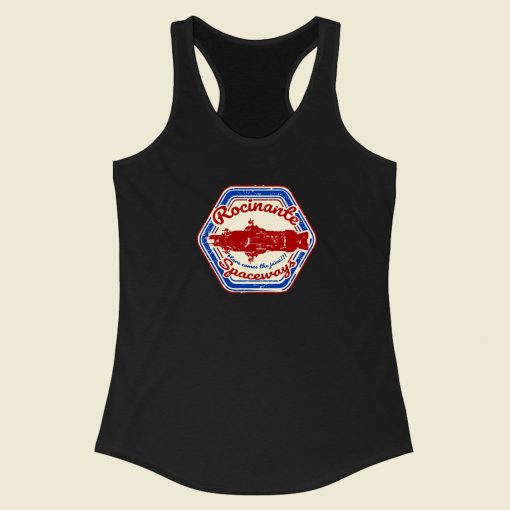 Rocinante Spaceways Retro Racerback Tank Top