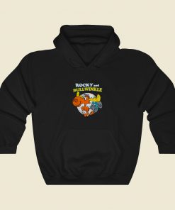 Rocky And Bullwinkle Vintage Hoodie Style