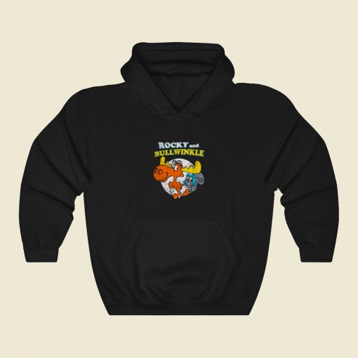 Rocky And Bullwinkle Vintage Hoodie Style