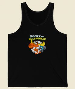 Rocky And Bullwinkle Vintage Tank Top