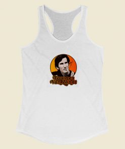 Townes Van Zandt Retro Racerback Tank Top