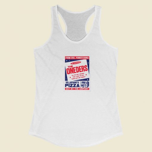 Villapiano Pizza Elie Racerback Tank Top