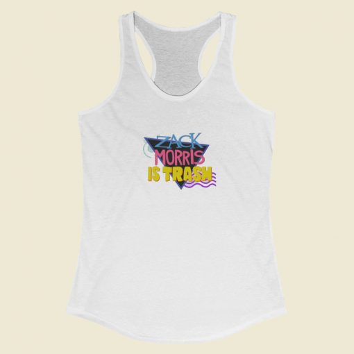 Zack Morris Is Trash Racerback Tank Top